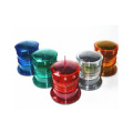 Solar marine navigation light